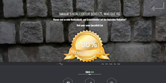 Smulik’s Korrektur